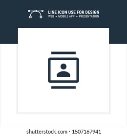 contact sign icon design vector illustration