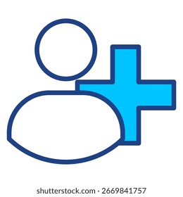 Einfache Vektorsymbol-Kollektion kontaktieren