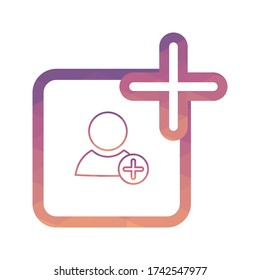 Contact, Smartphone, Icon Vector Triangulation Art