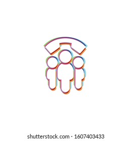 Contact Support - Vector App Icon