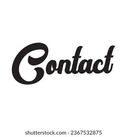 contact text on white background.