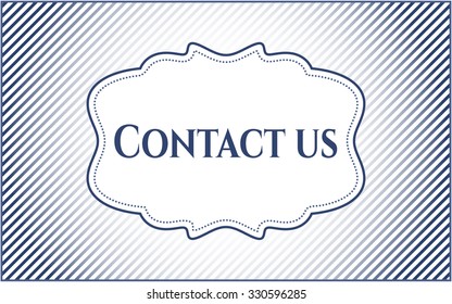 Contact us banner or card