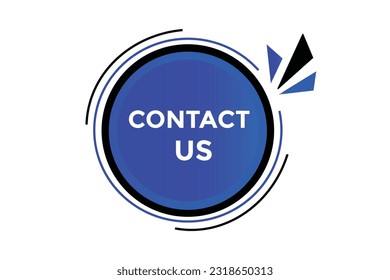 Ponerse en contacto con nosotros para plantillas de banners web. Ilustración vectorial