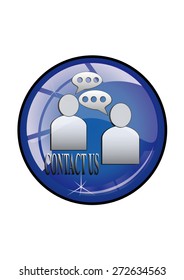 contact us button for web pages