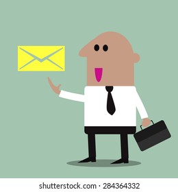 Contact us by Email - illustrations