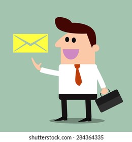 Contact us by Email - illustrations