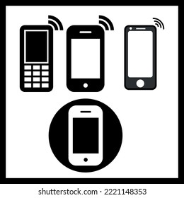 contact us calling icon set
