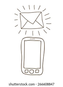 Contact us design over white background, vector illustration
