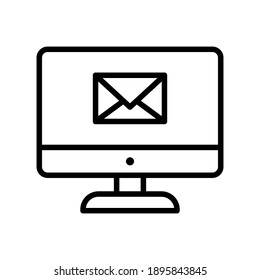 Contact us, email, inbox icon vector image. Can also be used for communication. Suitable for use on web apps, mobile apps and print media.