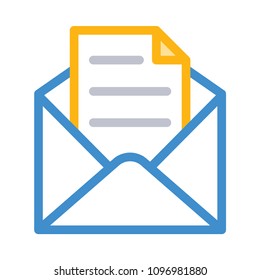   contact us envelope open 