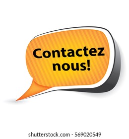 13 Contactez Nous Images, Stock Photos & Vectors | Shutterstock