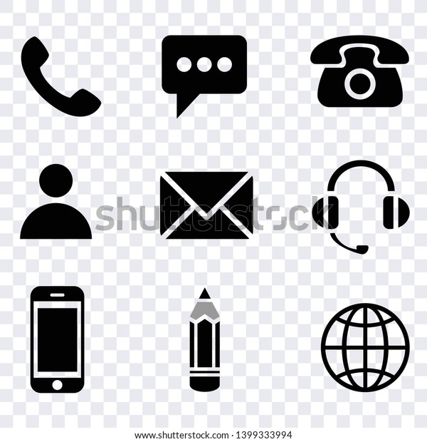 Contact Us Graphic Icon Vector Isolated Stock Vector (Royalty Free ...