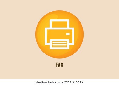 Contact us icon concept. Contact information. Colored flat vector illustration.