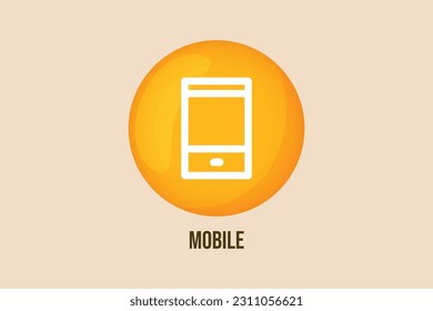 Contact us icon concept. Contact information. Colored flat vector illustration.