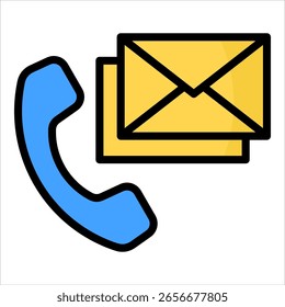 Entre Em Contato Conosco Elemento De Ícone Para Design