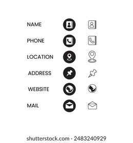 Contact us icon vector. Communication icon set. icon, phone, email, contact, envelope sign.