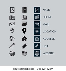 Contact us icon vector. Communication icon set. icon, phone, email, contact, envelope sign.