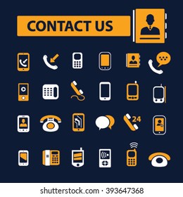 contact us icons
