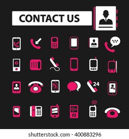 contact us icons
