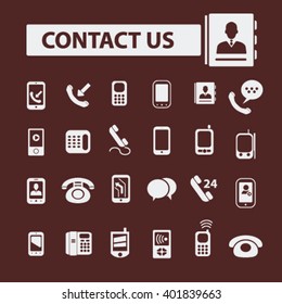 contact us icons
