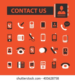 contact us icons
