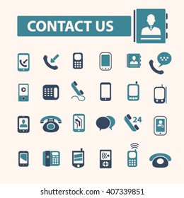 contact us icons
