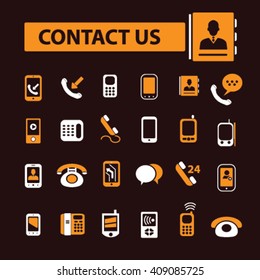 contact us icons
