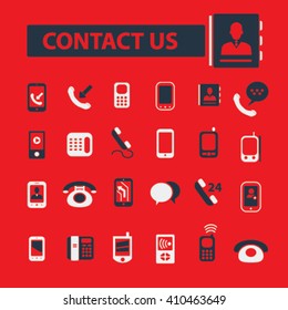 contact us icons
