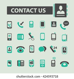 contact us icons
