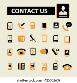 contact us icons
