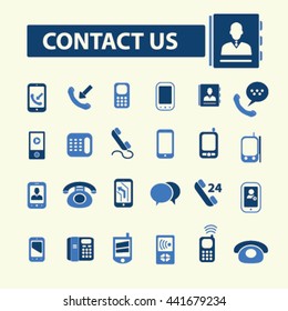 contact us icons