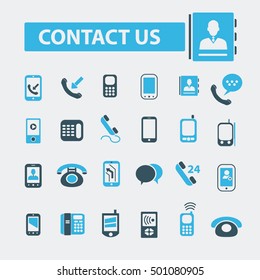 contact us icons