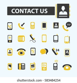 contact us icons