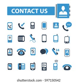 contact us icons
