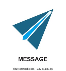 Contact us icons. Simple flat solid vector icons set on white background solid black blue editable icon