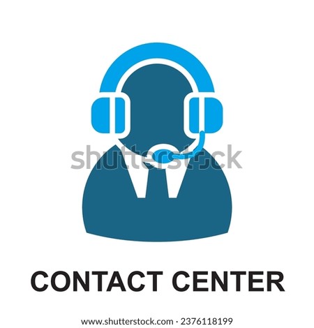 Contact us icons. Simple flat solid vector icons set on white background solid black blue editable icon