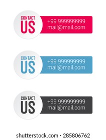 Contact Us Labels