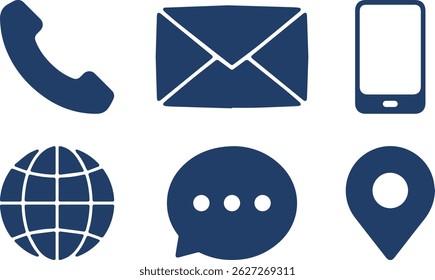 contact us message symbol vector