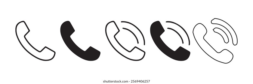 Contact us. Phone icon set. Chat bubble icon. Telephone call sign. Contact icon phone mobile call. Vector illustration eps 10