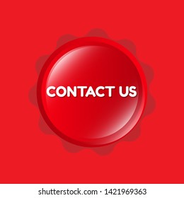 contact us red banner.