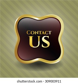 Contact us shiny badge