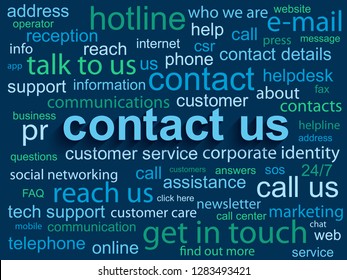 CONTACT US Tag Cloud