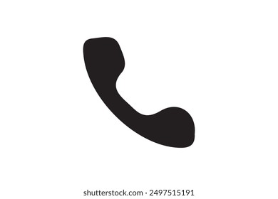 Contact us. Telephone, communication. icon in flat style. Vector illustration. Phone icon set. Telephone symbol. icon telephone call. Phone on white background. Vector illustration.