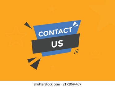 Contact us text button. Web button template Contact us
