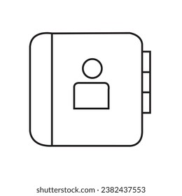 Contáctanos - conjunto de iconos de vector de línea delgada. Trazo editable. Pixel Perfecto. Set contiene iconos como Globe, Location, Feedback, Message, Support, Telephone, Mail.