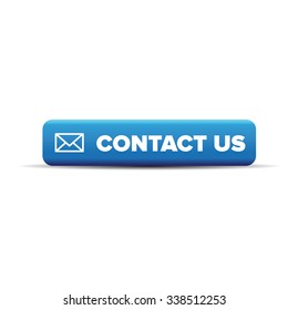Contact us vector icon on button