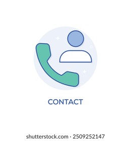 Contact Us Vector Icon, Support Hotline Symbol, Customer Service, Helpline Symbol, Support Contact, Assistance Icon, Inquiry Icon, Feedback, Call Center, Customer Support Icon