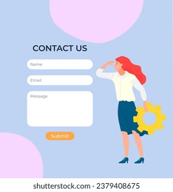 Contact us. Vector illustration. Our web page provides detailed content about our products services. Contact us form. Stay connected with us through our social media channels Advancement technology