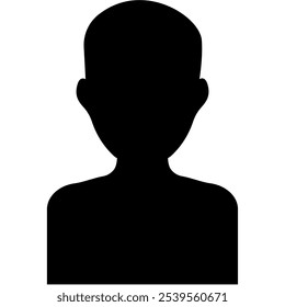 Contact User Avatar. Vector Icon