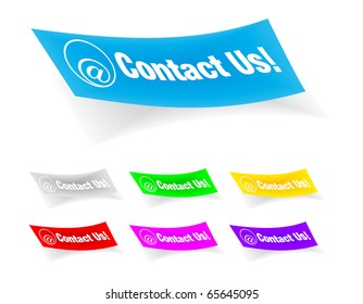 contact us,stickers